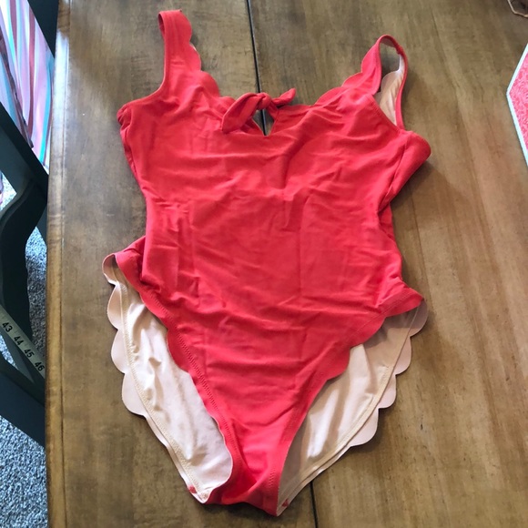 J.Crew Scallop One Piece Suit - Picture 5 of 10